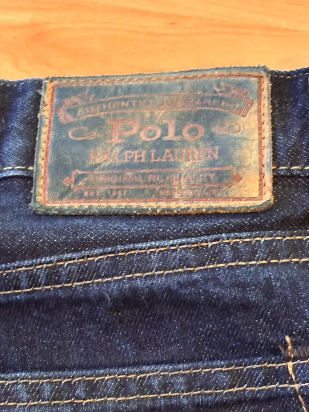 Polo‎ Ralph Lauren Men's Dark Indigo Straight Jeans